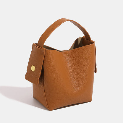 Simple Vintage Women Leather Handbag