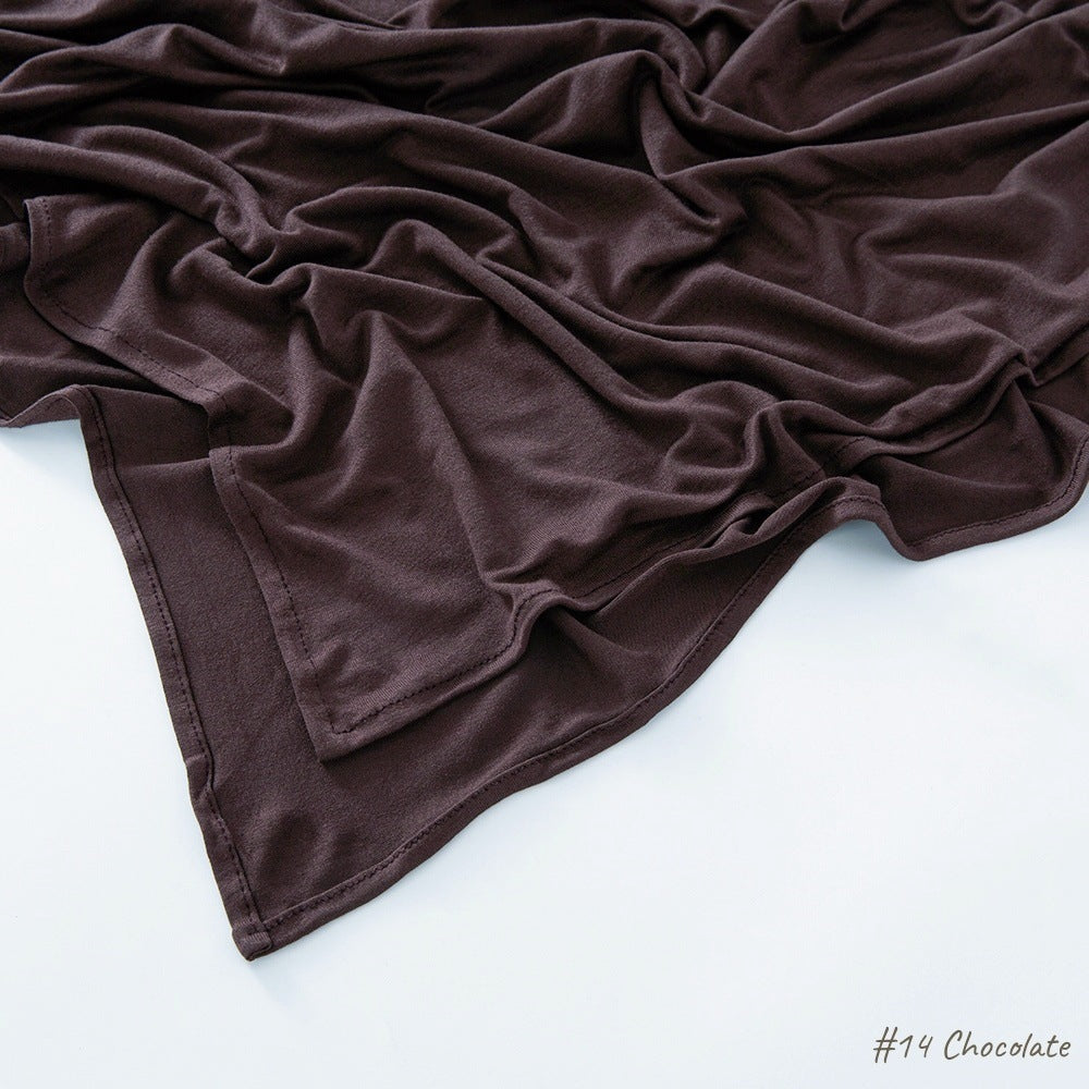 Modal Curling Mercerized Cotton Scarf Shawl