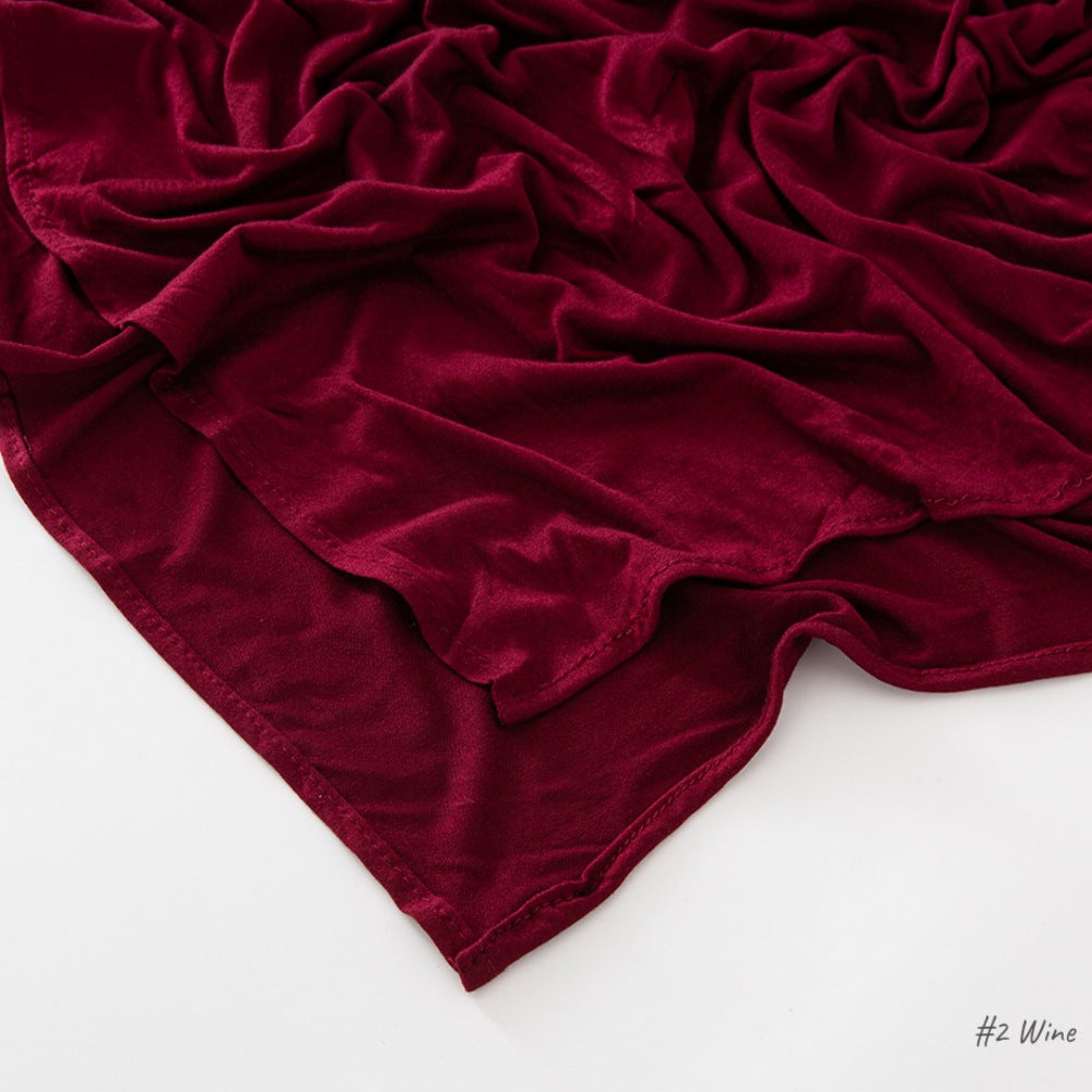 Modal Curling Mercerized Cotton Scarf Shawl