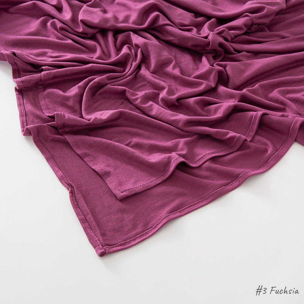 Modal Curling Mercerized Cotton Scarf Shawl