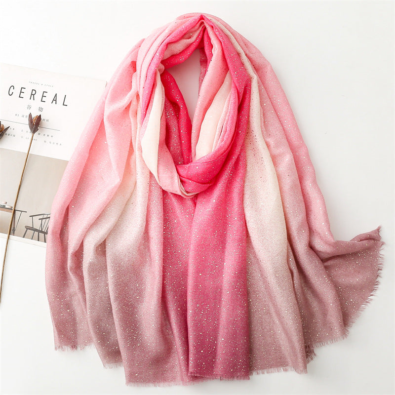 Cotton And Linen Scarf Shawl