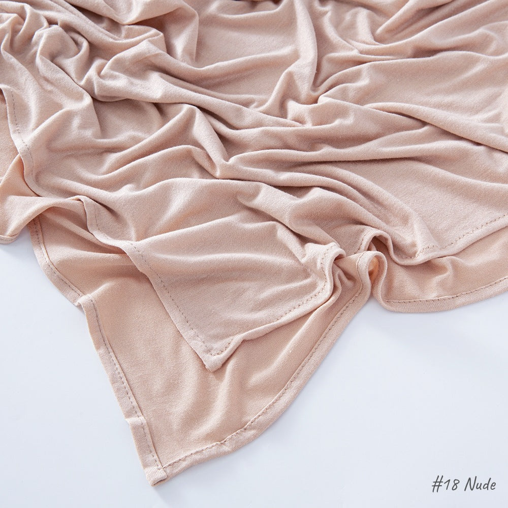 Modal Curling Mercerized Cotton Scarf Shawl