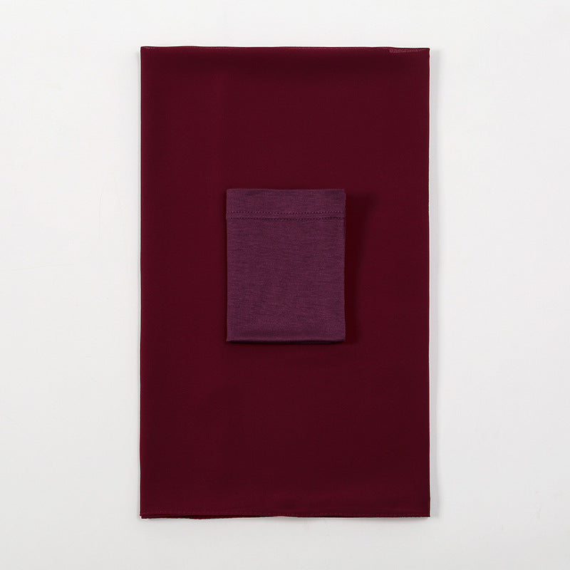 High Quality Pearl Chiffon Scarf Shawl