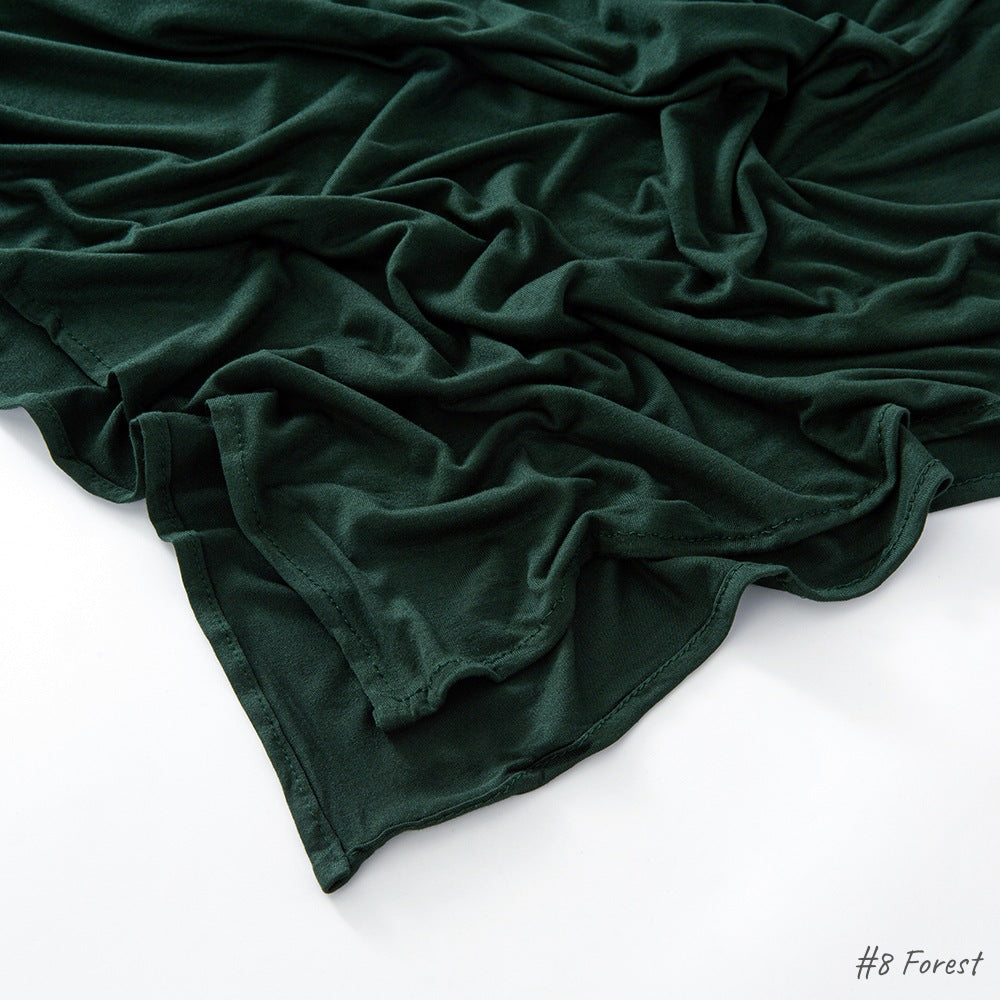 Modal Curling Mercerized Cotton Scarf Shawl
