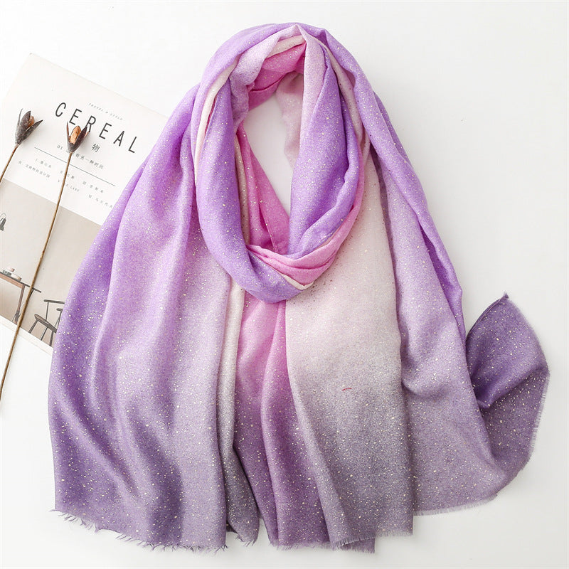 Cotton And Linen Scarf Shawl