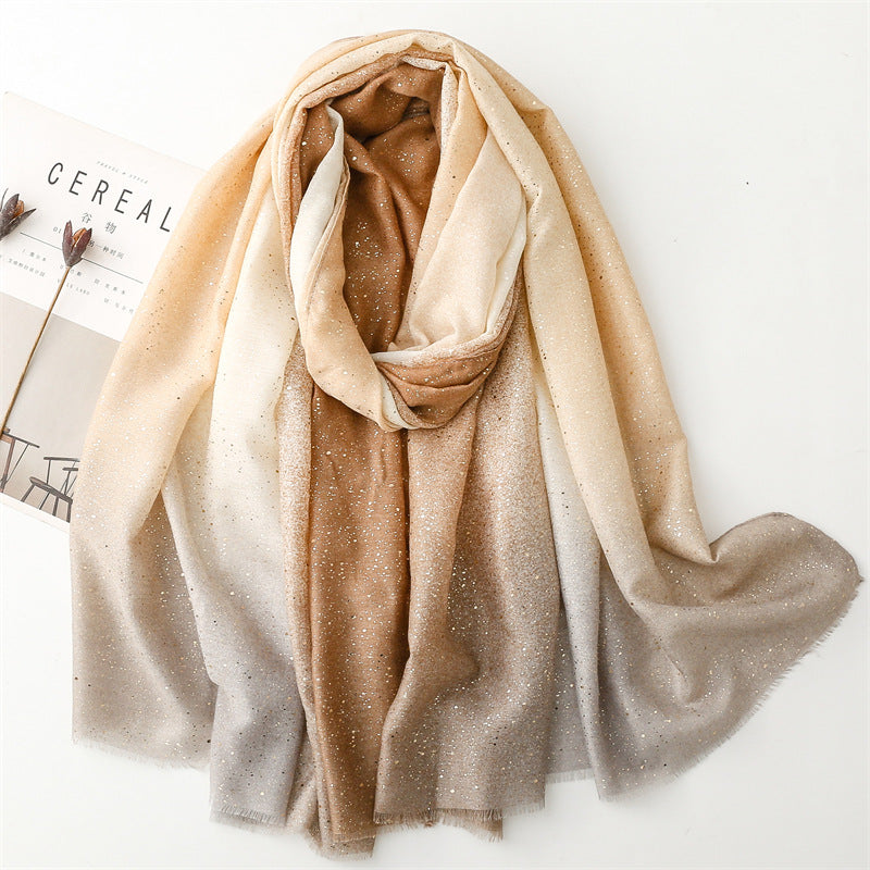 Cotton And Linen Scarf Shawl