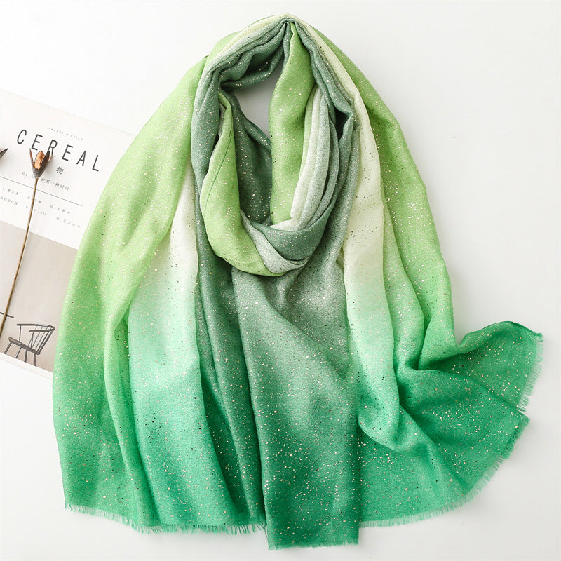 Cotton And Linen Scarf Shawl