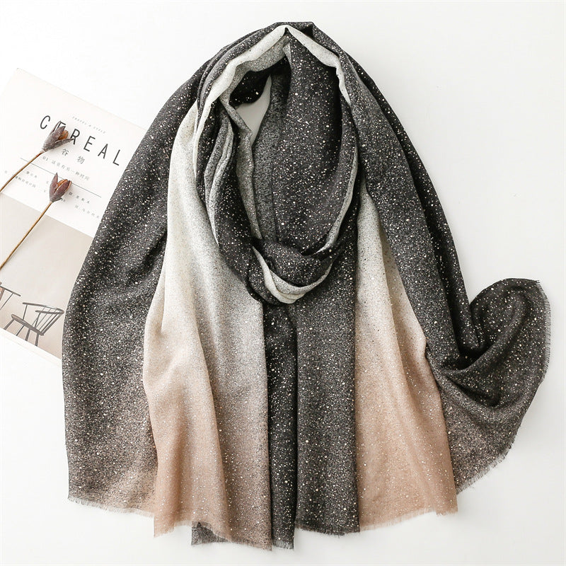 Cotton And Linen Scarf Shawl