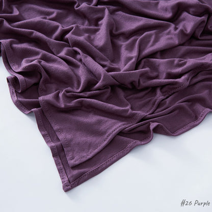 Modal Curling Mercerized Cotton Scarf Shawl