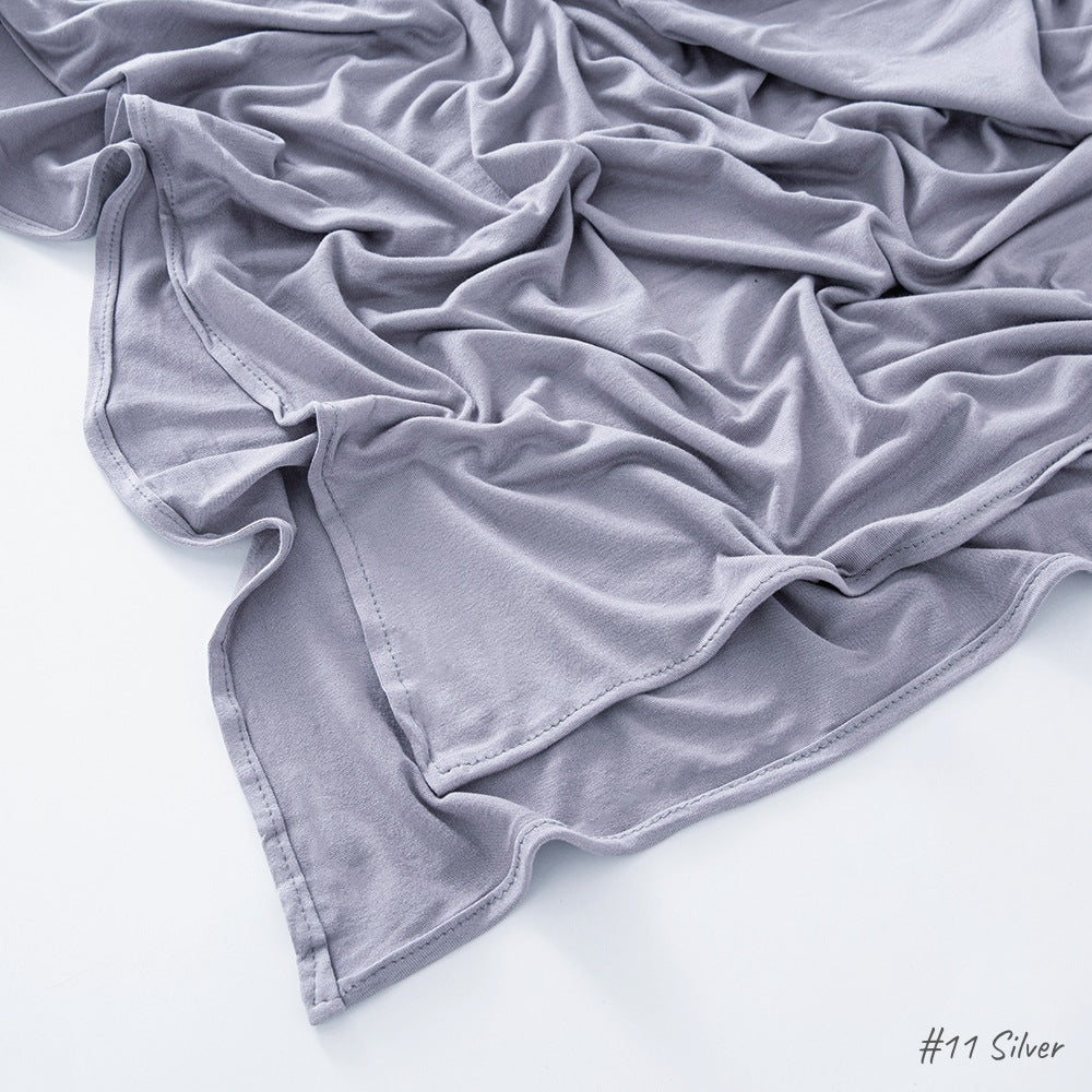 Modal Curling Mercerized Cotton Scarf Shawl