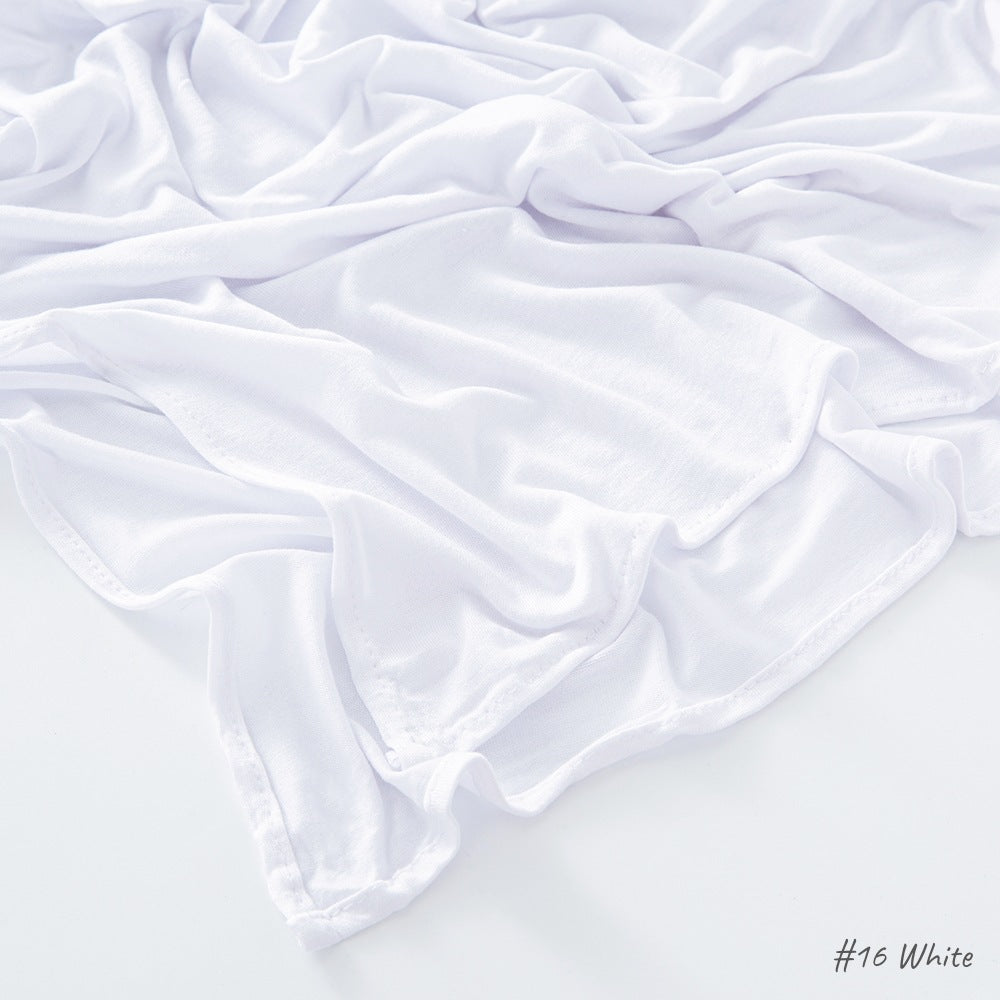 Modal Curling Mercerized Cotton Scarf Shawl