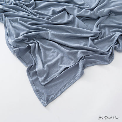 Modal Curling Mercerized Cotton Scarf Shawl