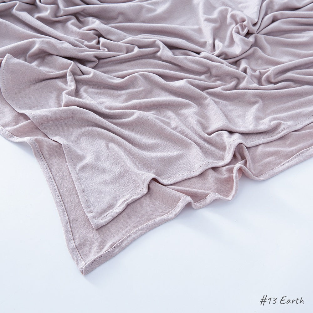 Modal Curling Mercerized Cotton Scarf Shawl