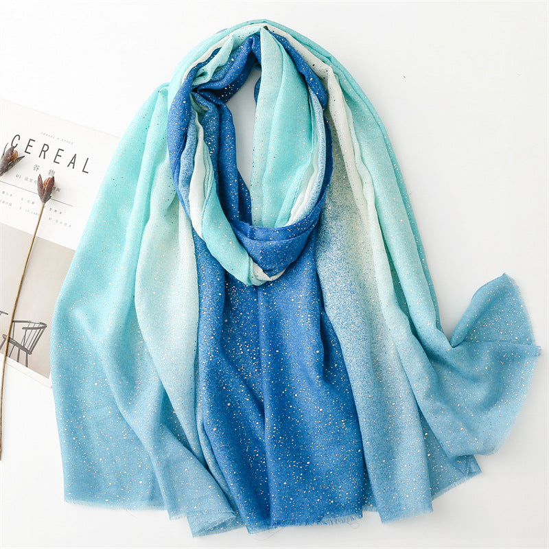 Cotton And Linen Scarf Shawl