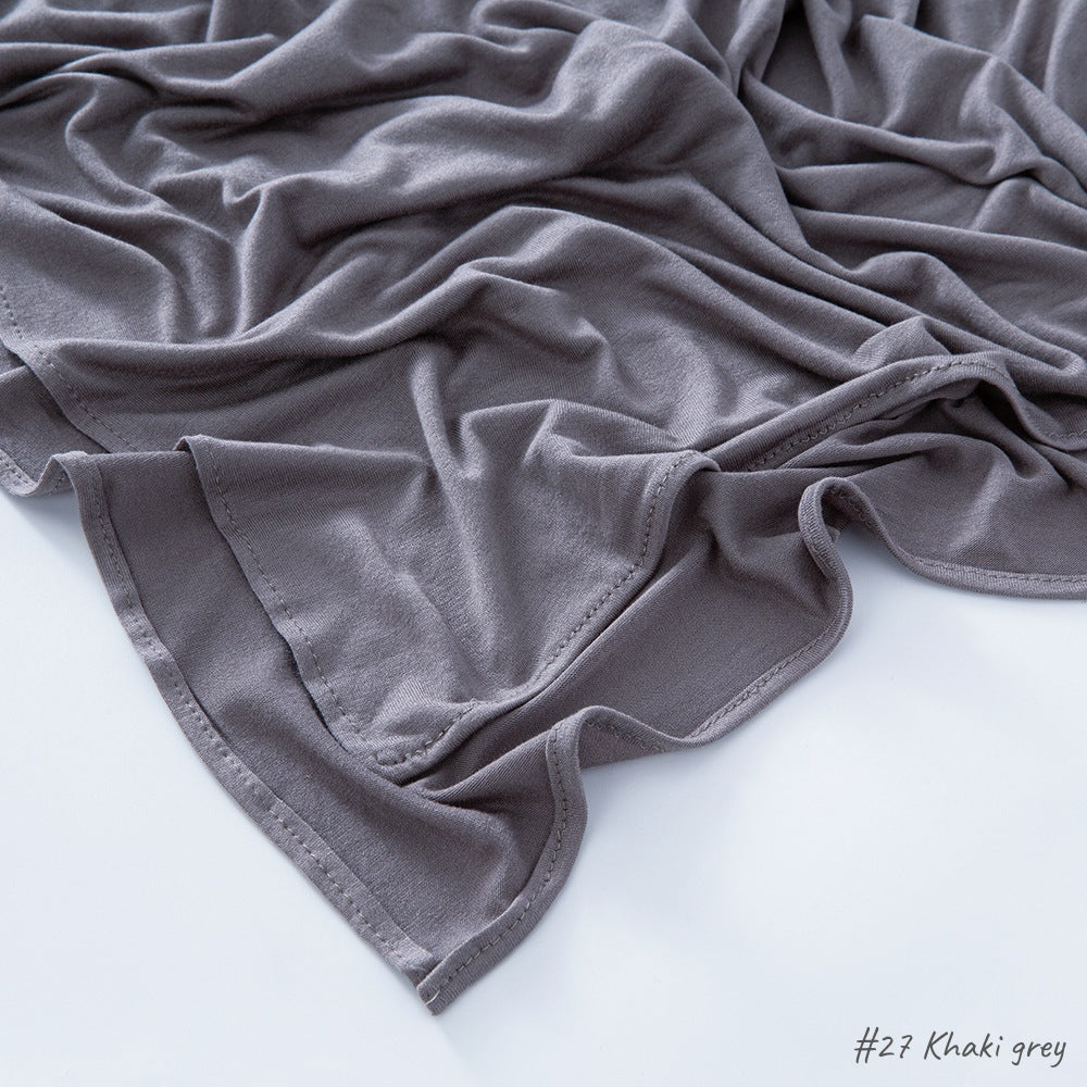 Modal Curling Mercerized Cotton Scarf Shawl