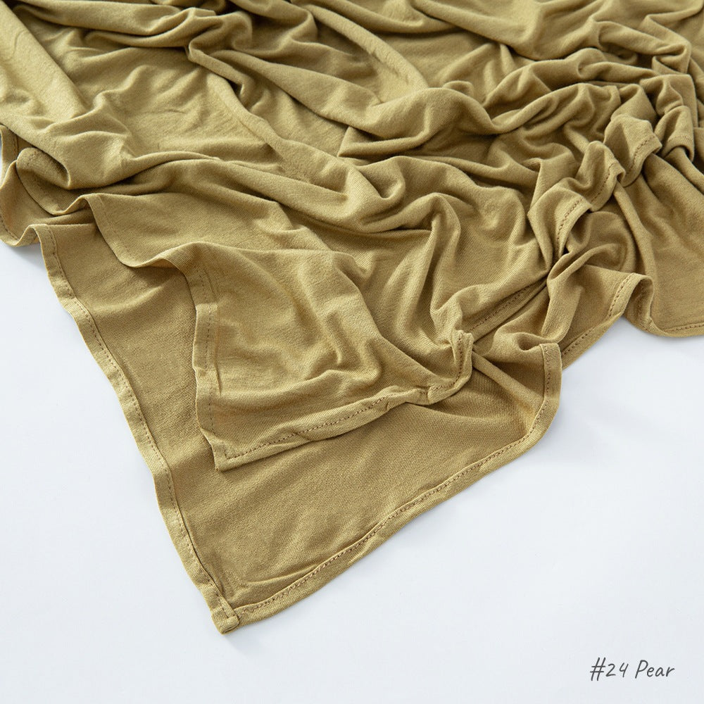 Modal Curling Mercerized Cotton Scarf Shawl