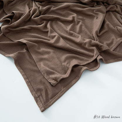Modal Curling Mercerized Cotton Scarf Shawl