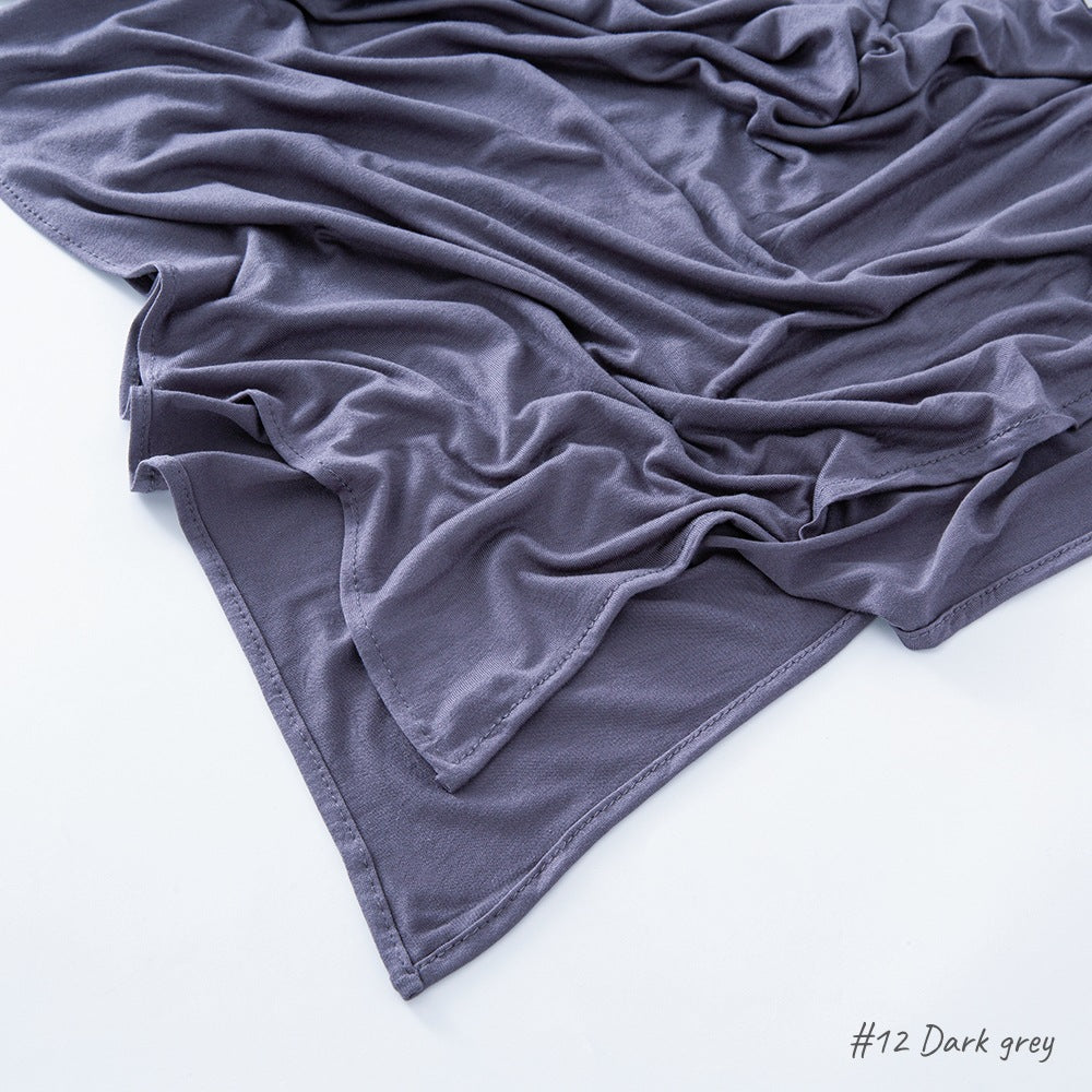 Modal Curling Mercerized Cotton Scarf Shawl