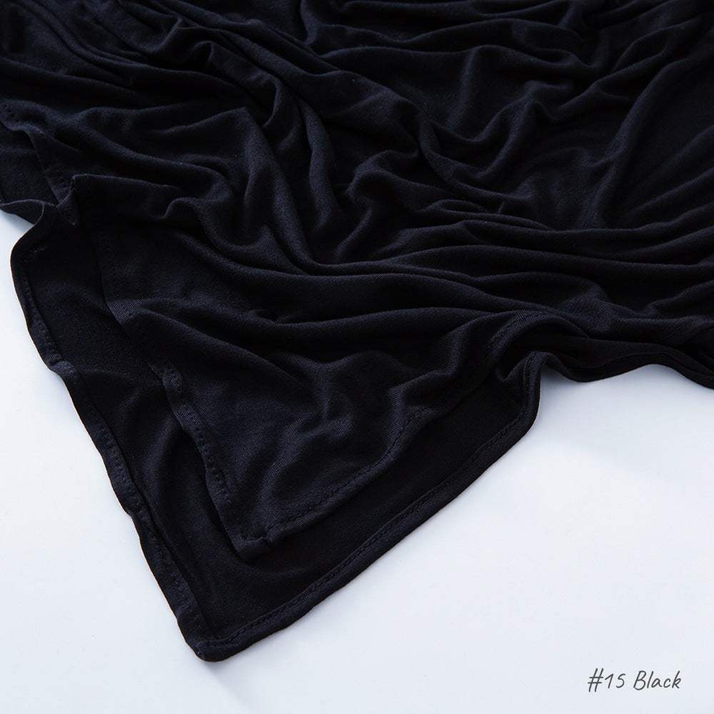 Modal Curling Mercerized Cotton Scarf Shawl