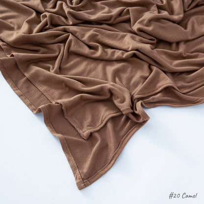 Modal Curling Mercerized Cotton Scarf Shawl