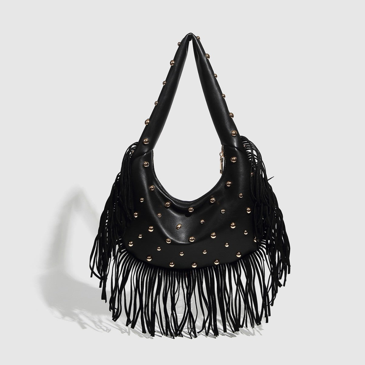 Retro Tassel Shoulder Handbag For Women