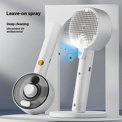 Animal Hair Remover Steam Brush For Dogs and Cats