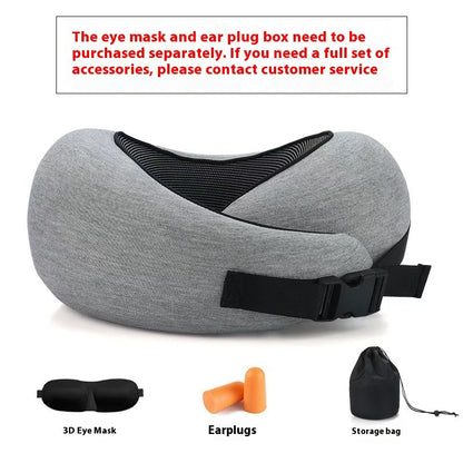 Adjustable Soft Memory Foam Travel Neck Pillow