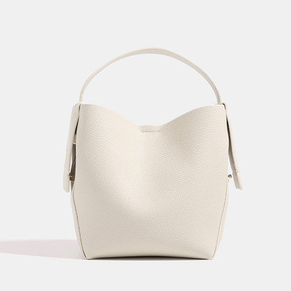 Simple Vintage Women Leather Handbag
