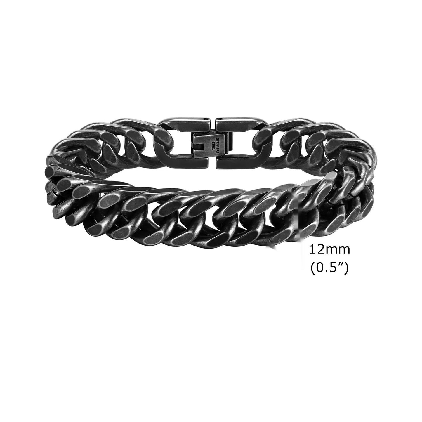 Men's Heavy Duty Stainless Steel Cuban Bracelet