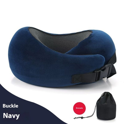 Adjustable Soft Memory Foam Travel Neck Pillow