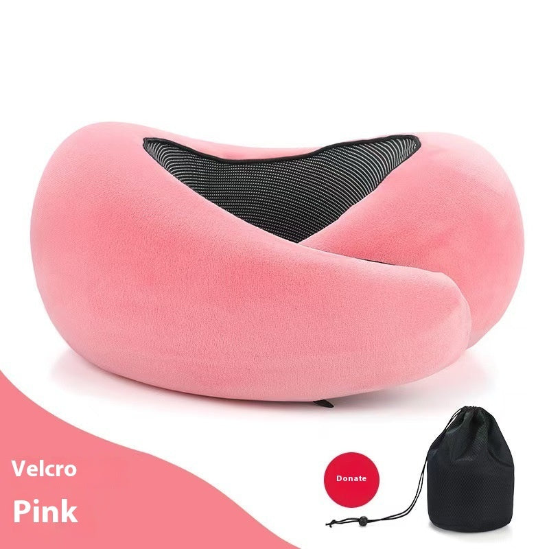 Adjustable Soft Memory Foam Travel Neck Pillow