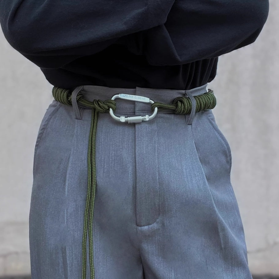 Metal Braiding String Unisex Pant Belt